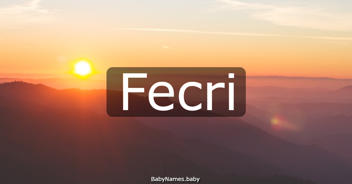Fecri