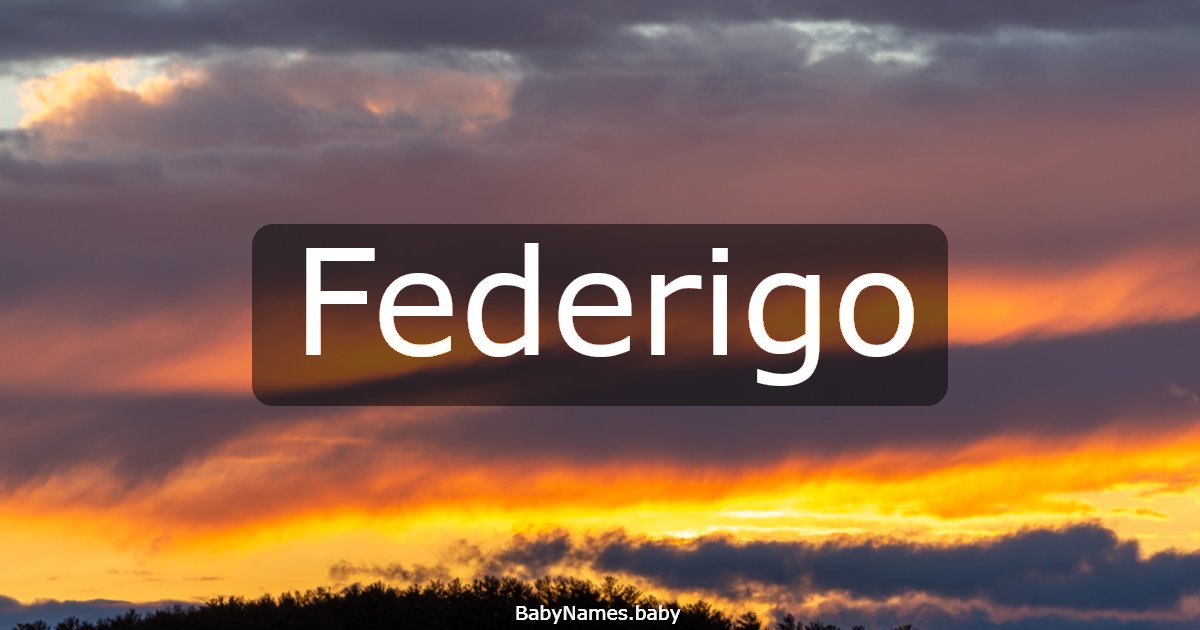 Federigo