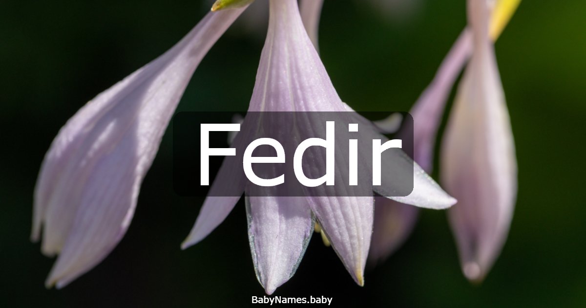 Fedir