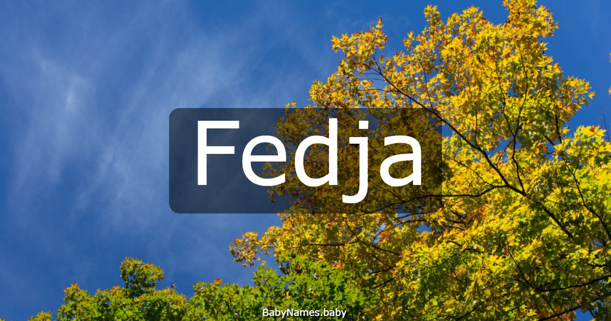 Fedja