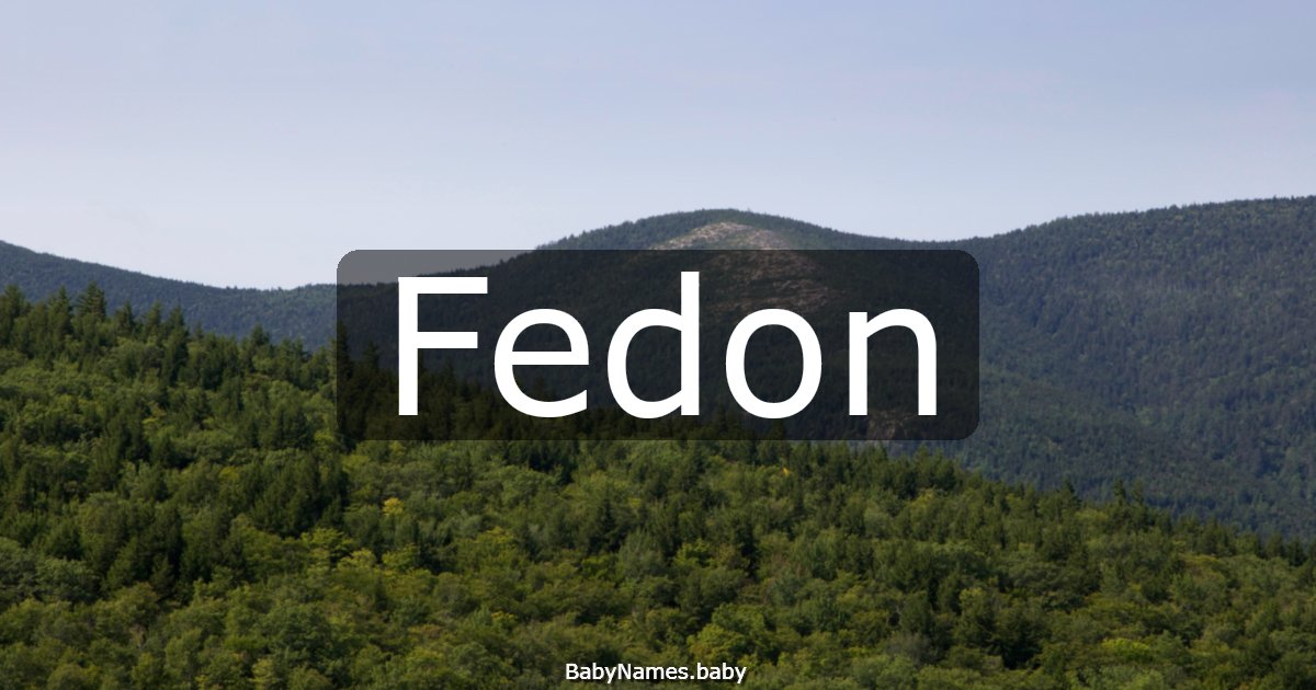 Fedon