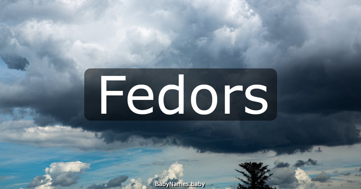 Fedors