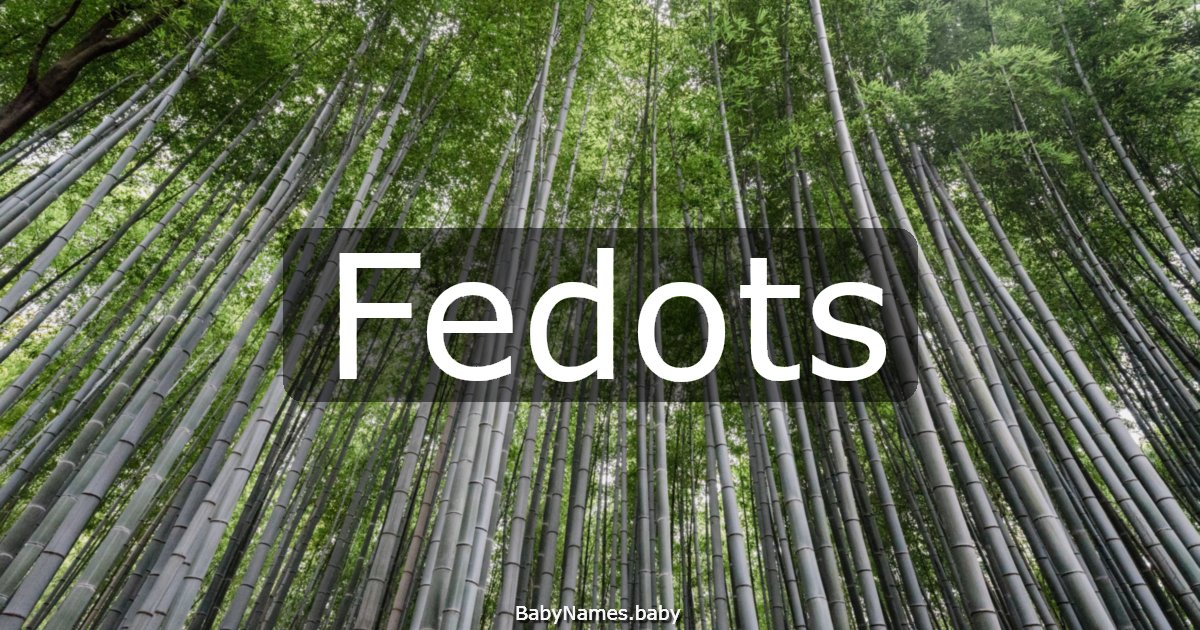 Fedots