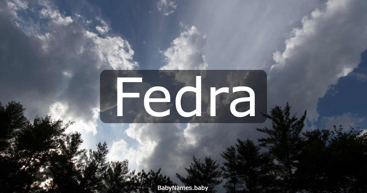 Fedra