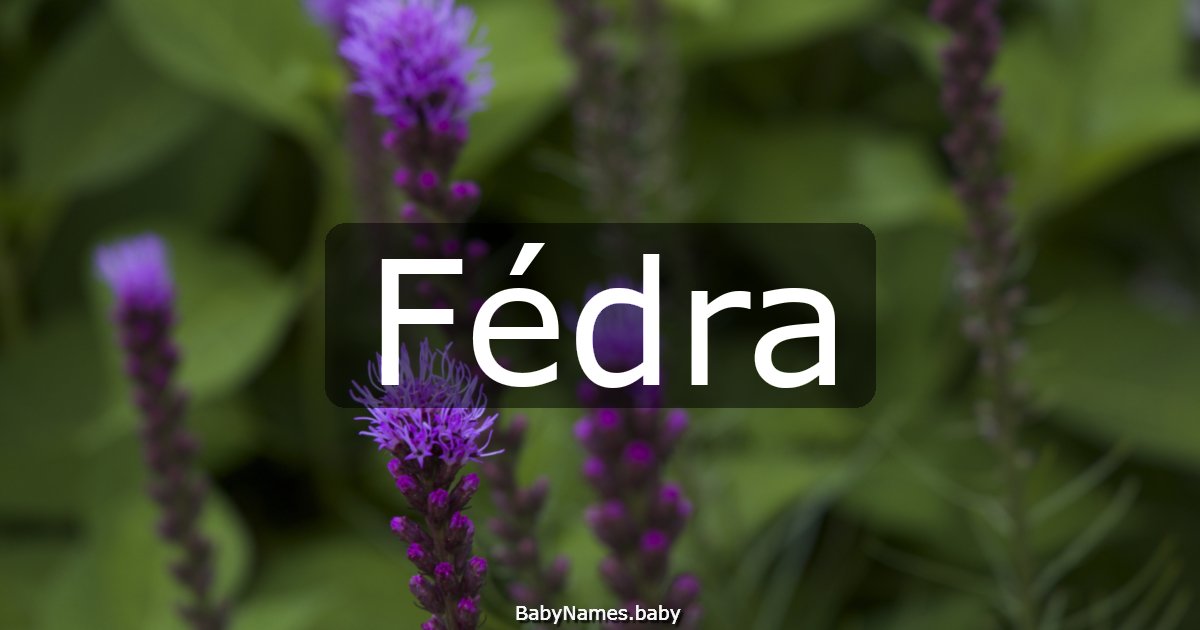 Fédra