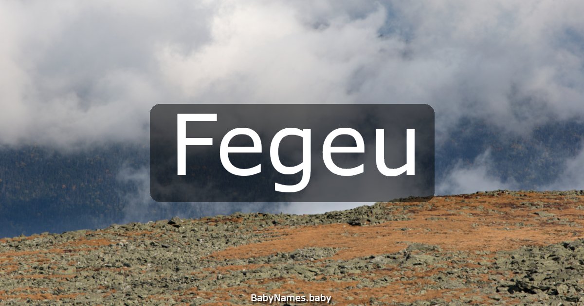 Fegeu