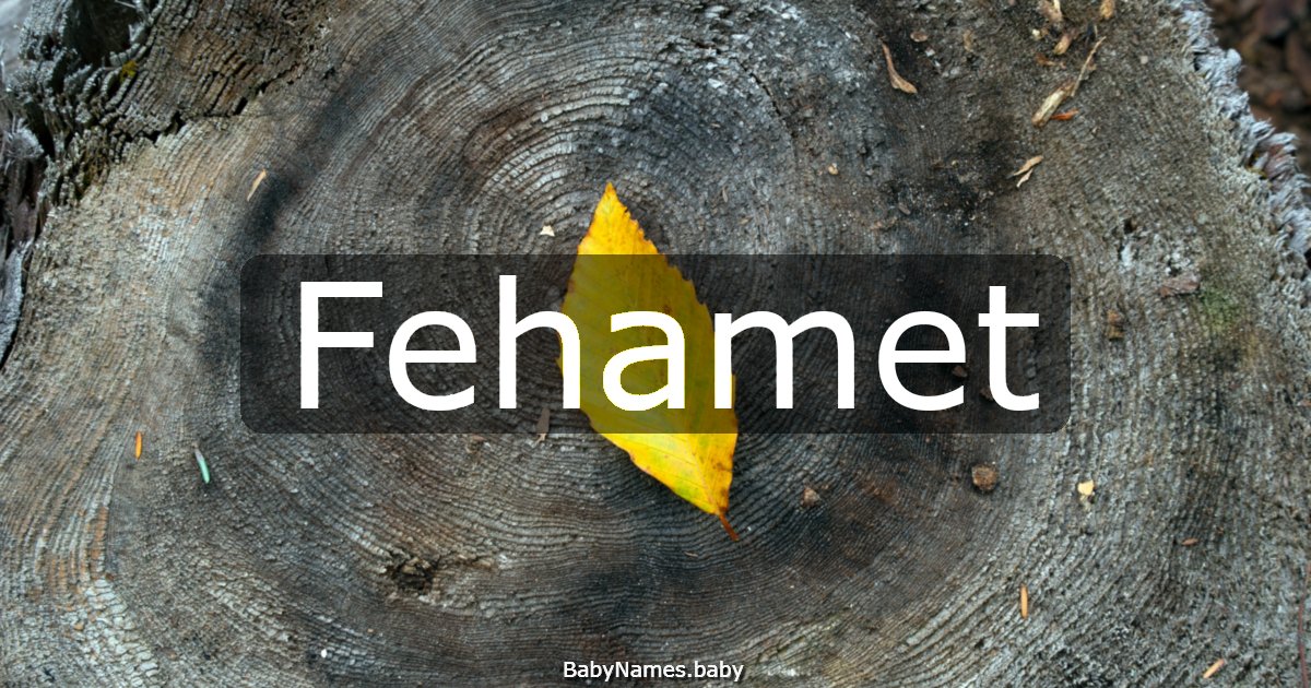 Fehamet