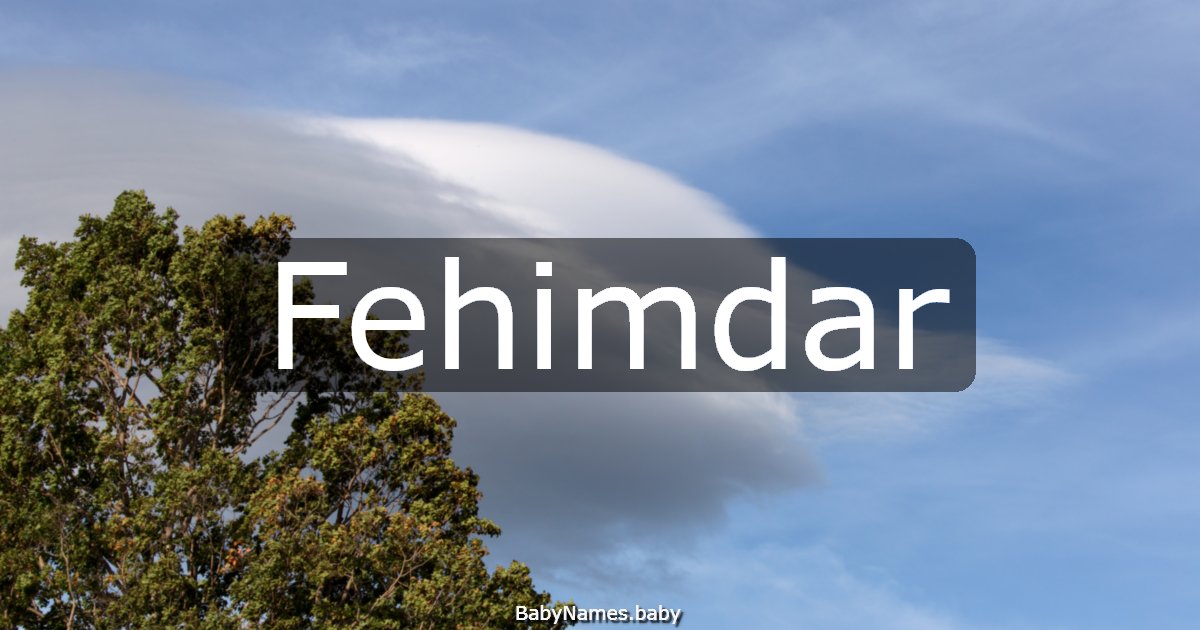 Fehimdar