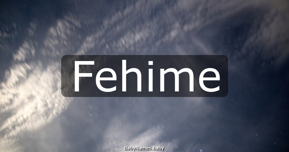 Fehime