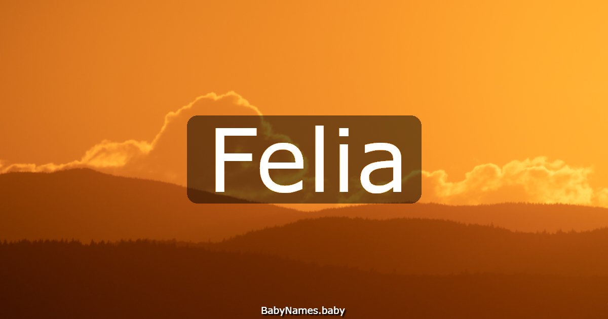 Felia