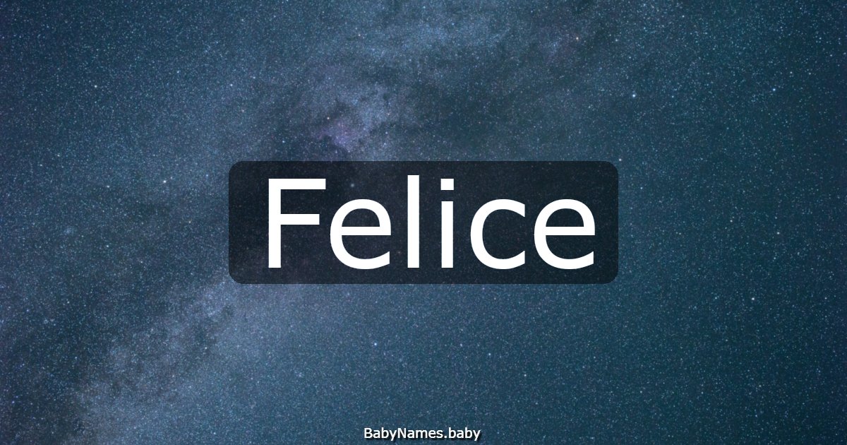 Felice