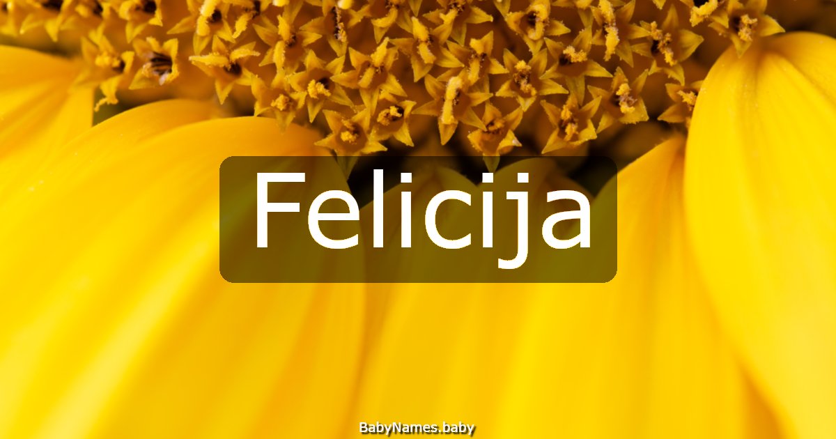 Felicija