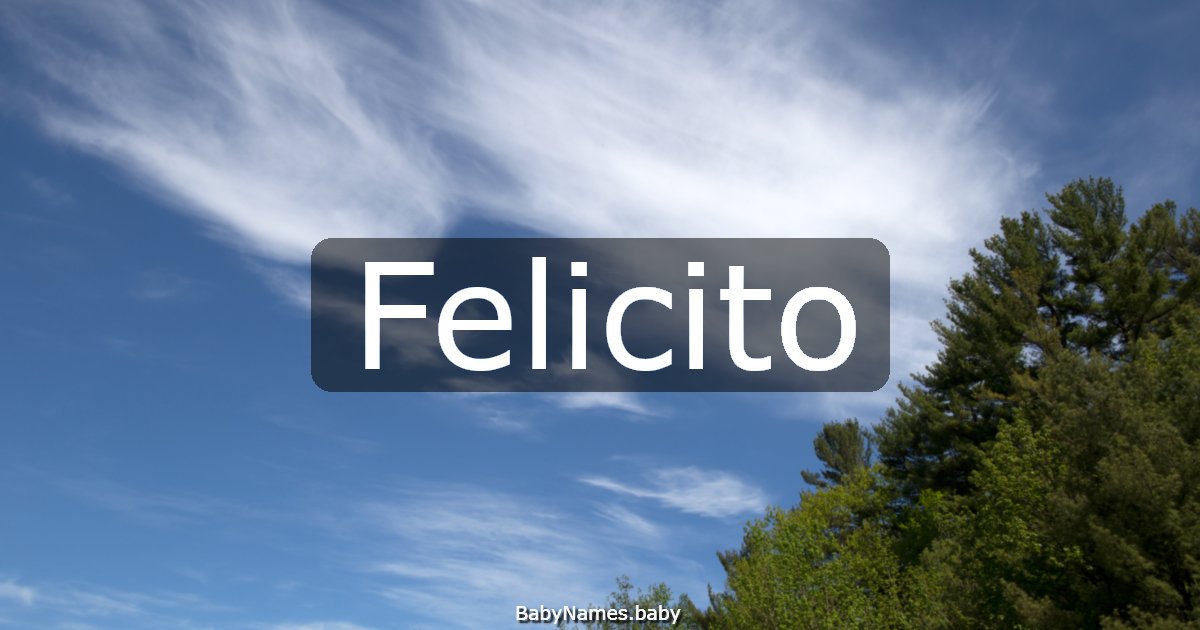 Felicito
