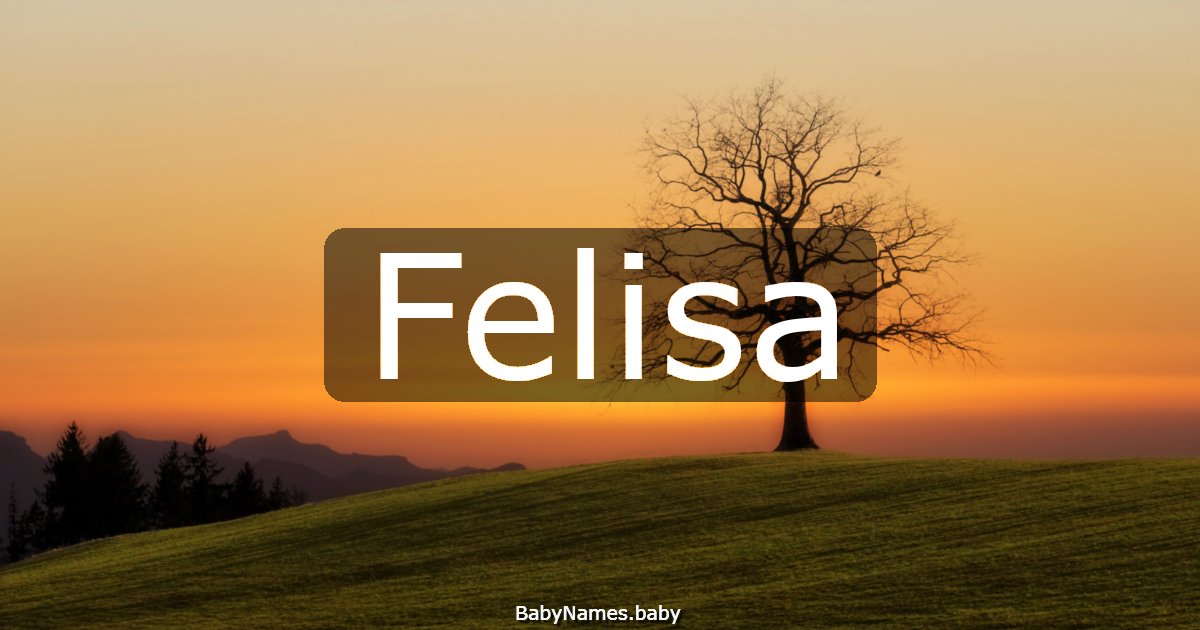 Felisa