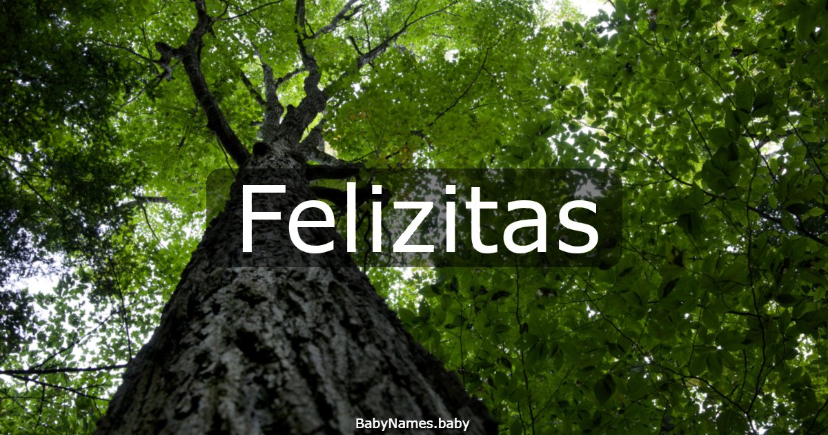 Felizitas