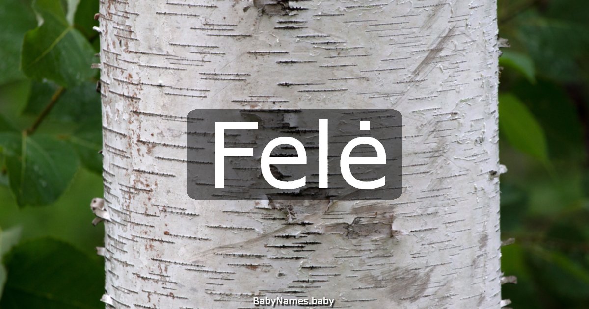 Felė