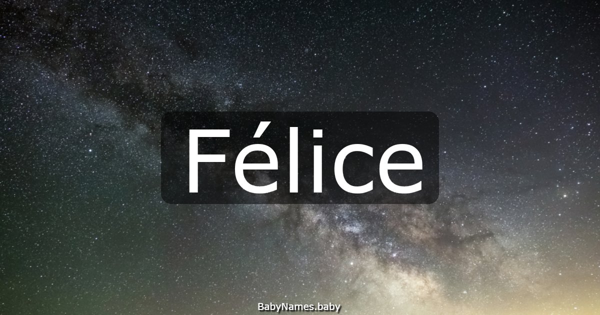 Félice