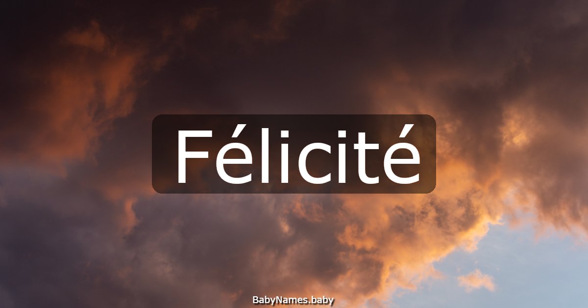 Félicité