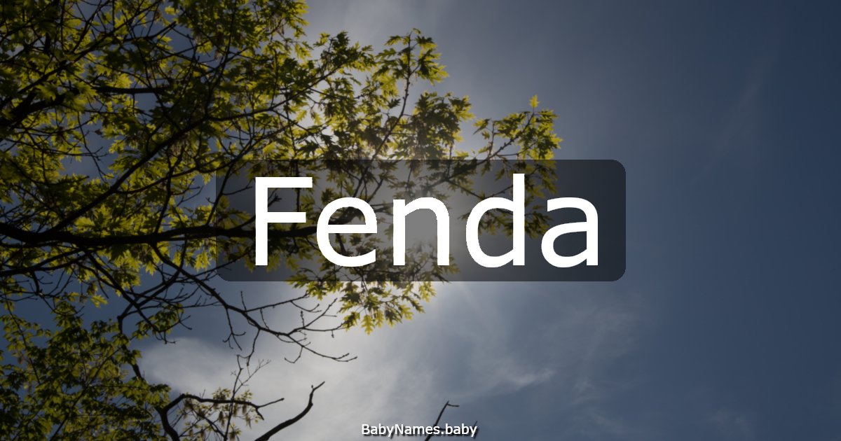 Fenda