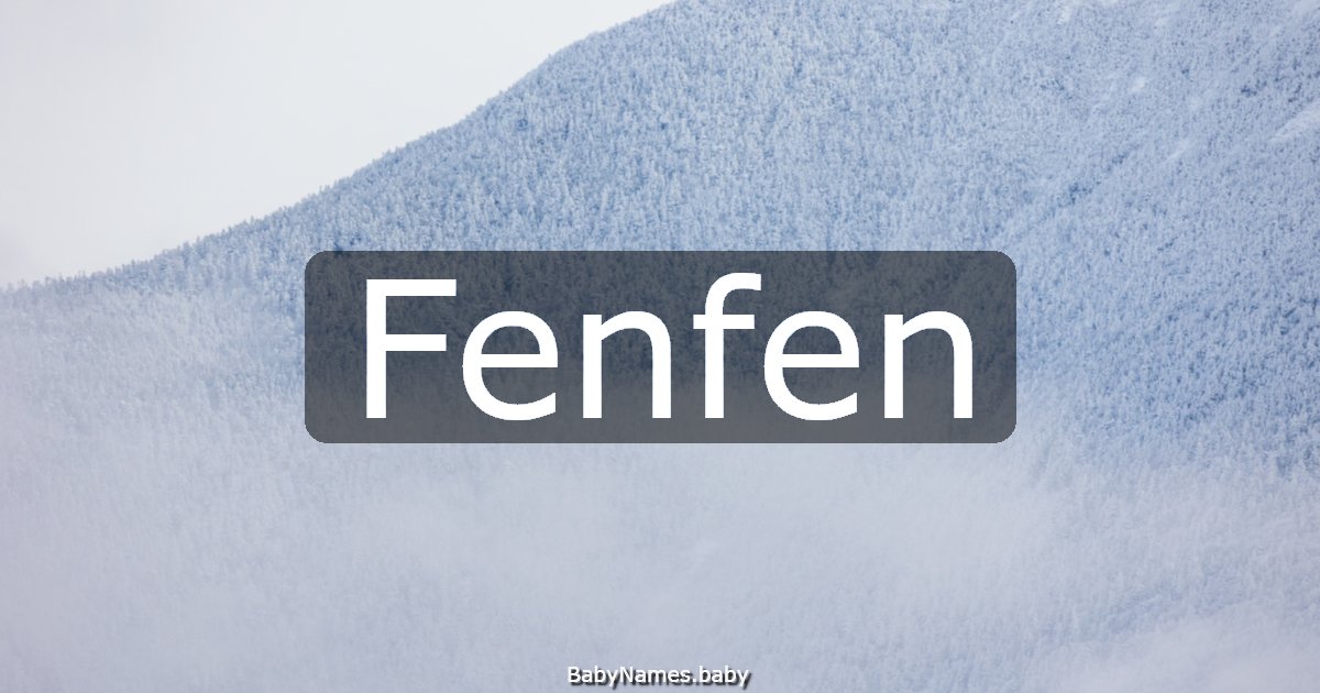 Fenfen