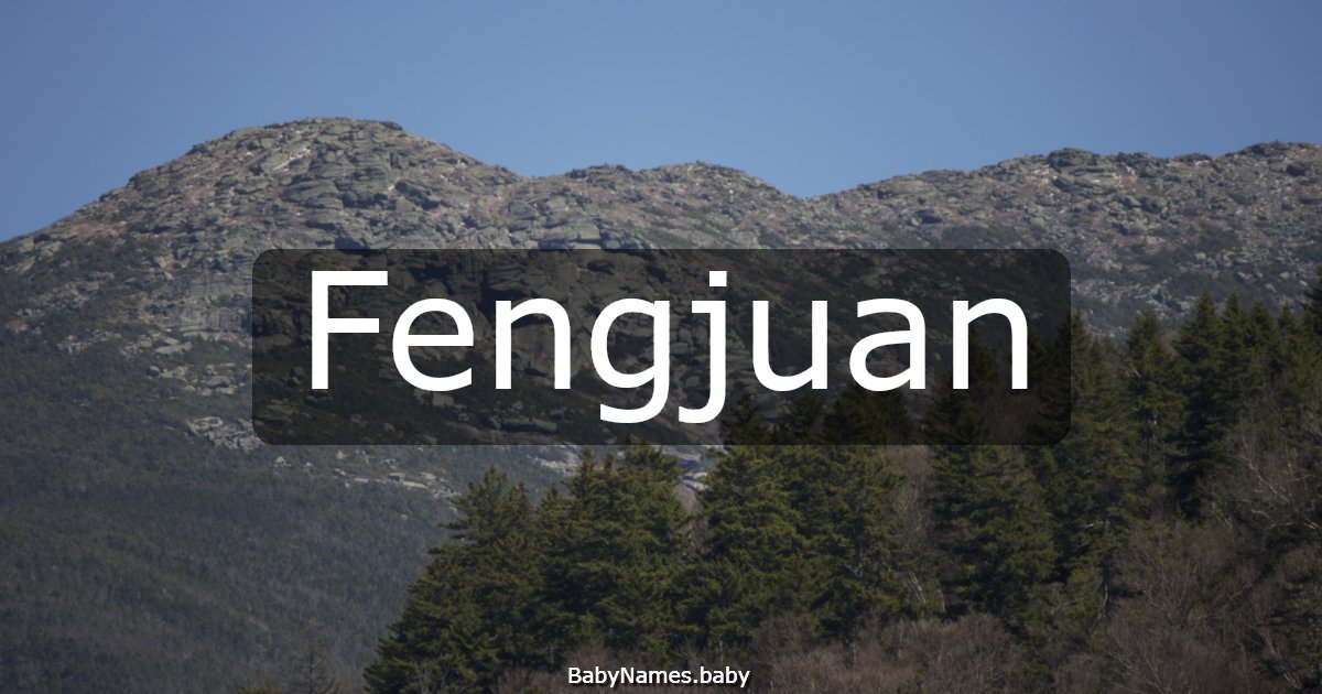 Fengjuan