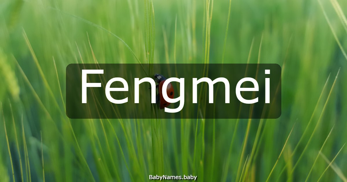Fengmei