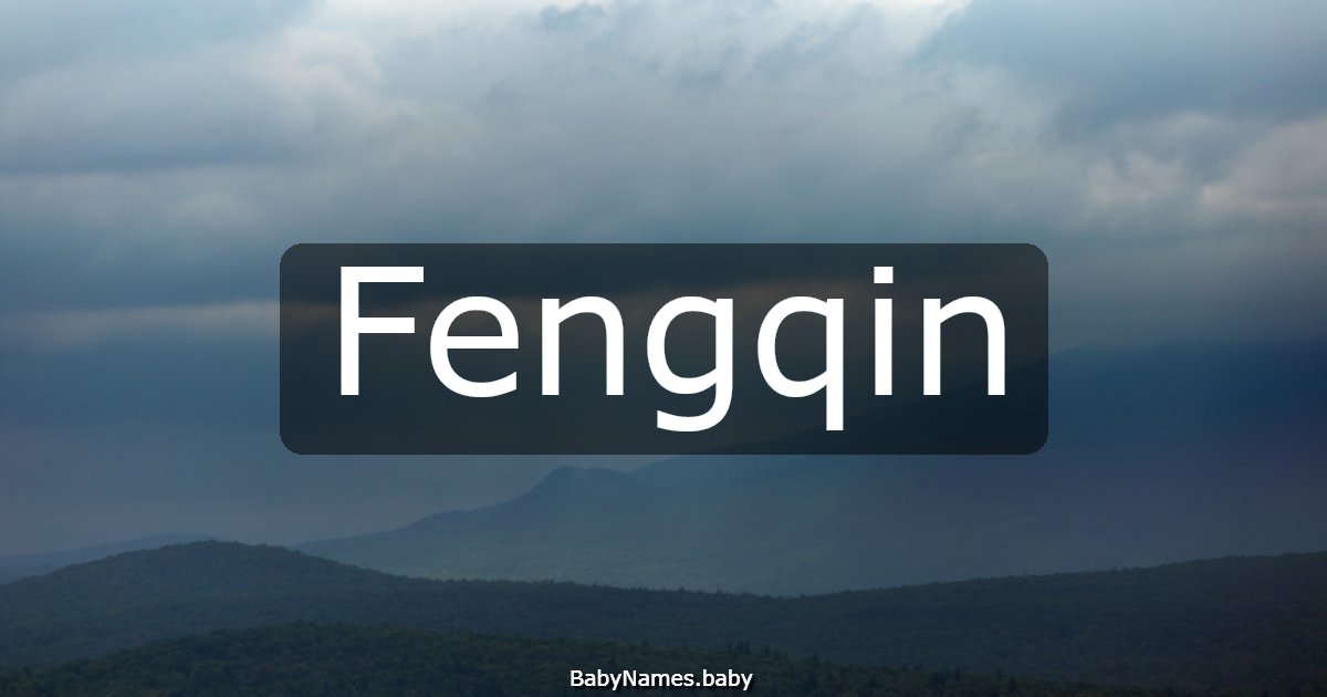 Fengqin
