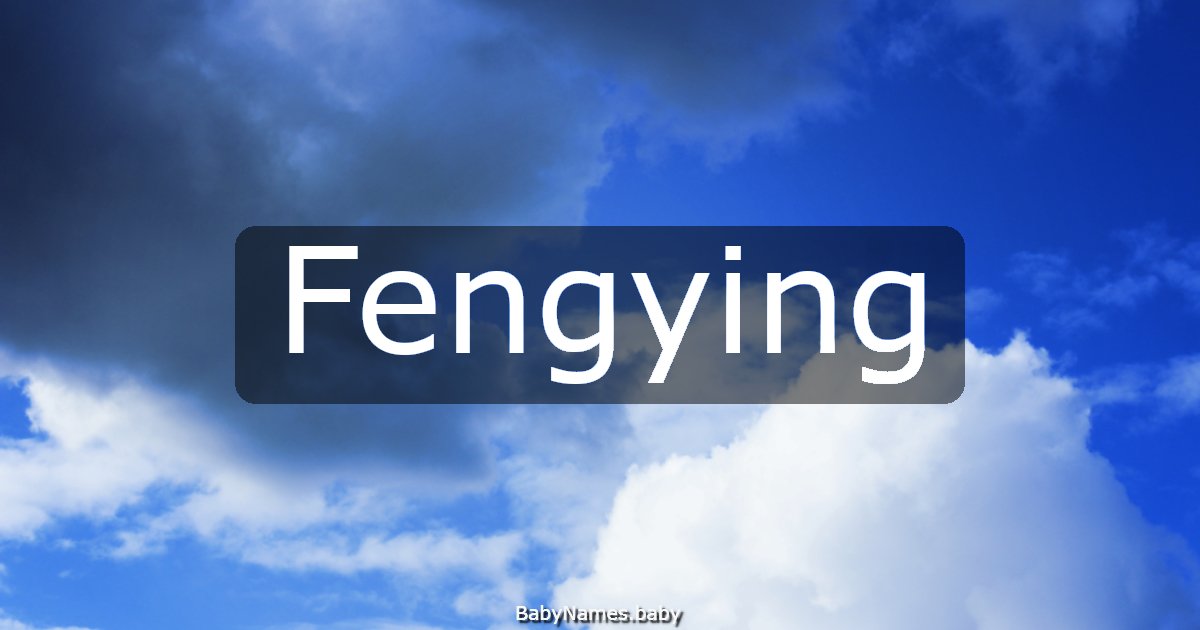 Fengying