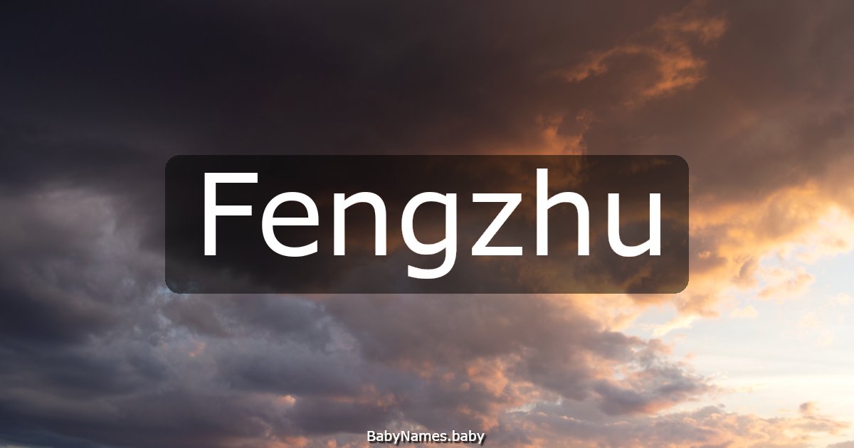 Fengzhu