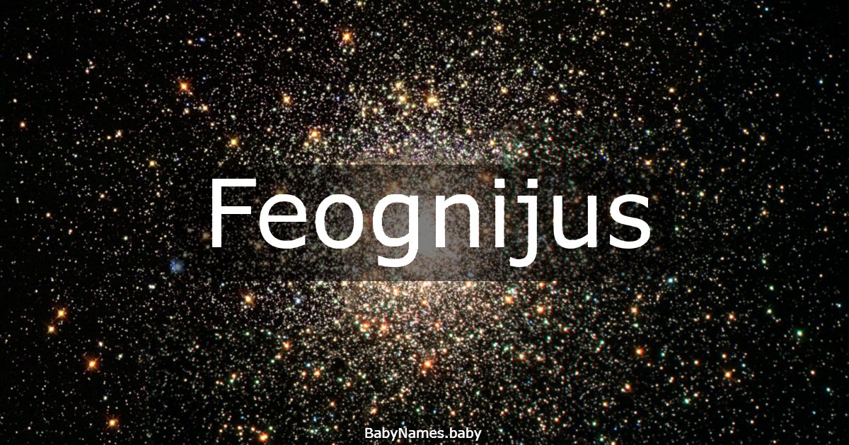 Feognijus