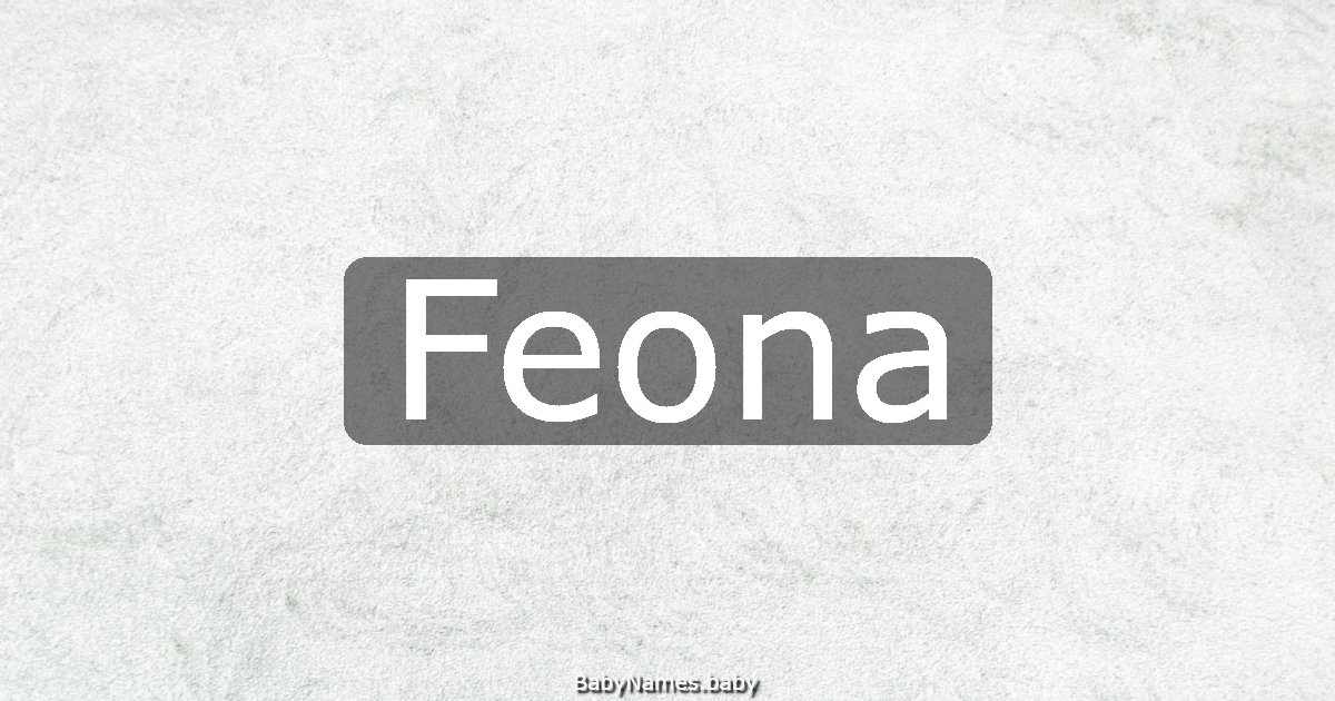 Feona