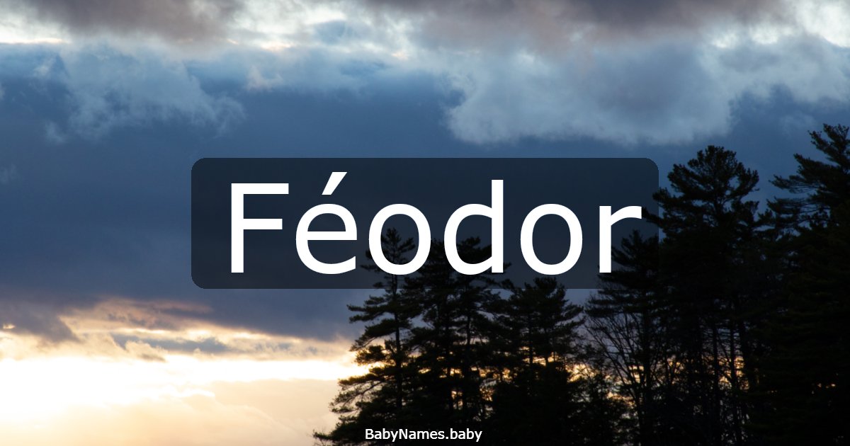 Féodor