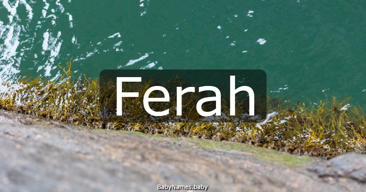 Ferah