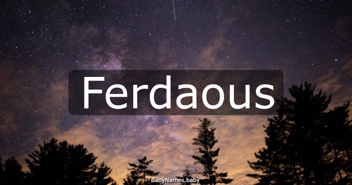 Ferdaous