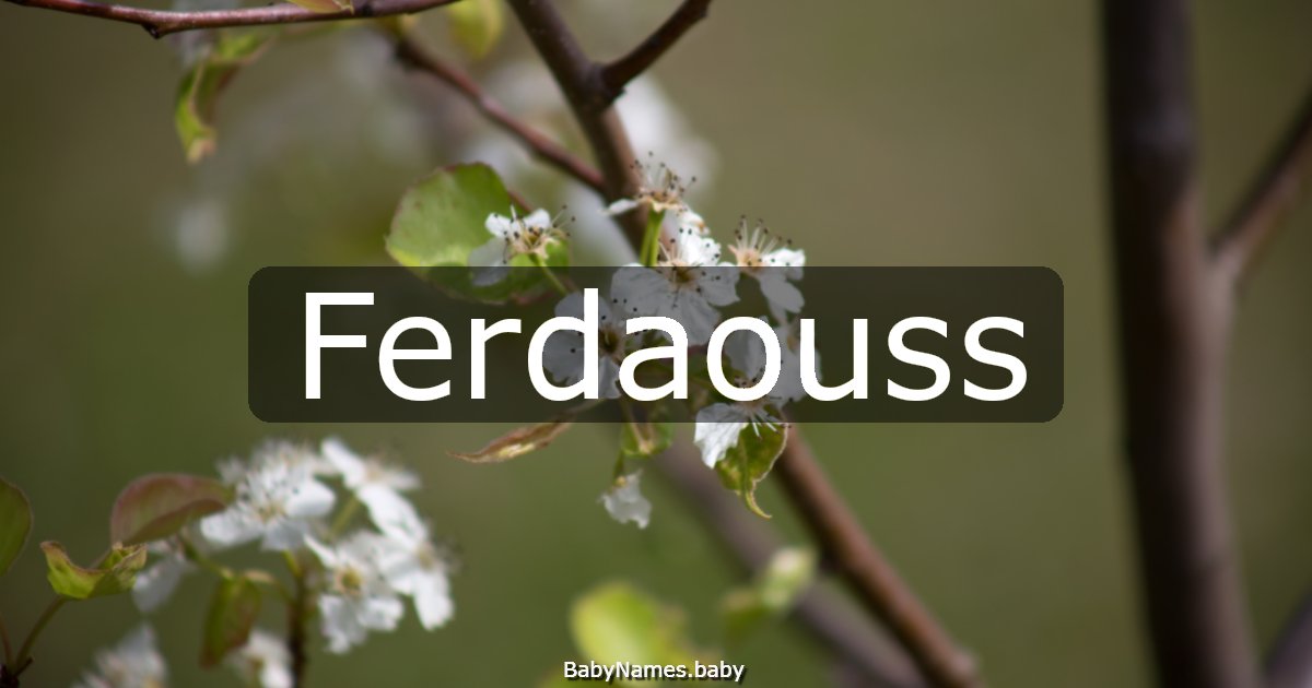Ferdaouss