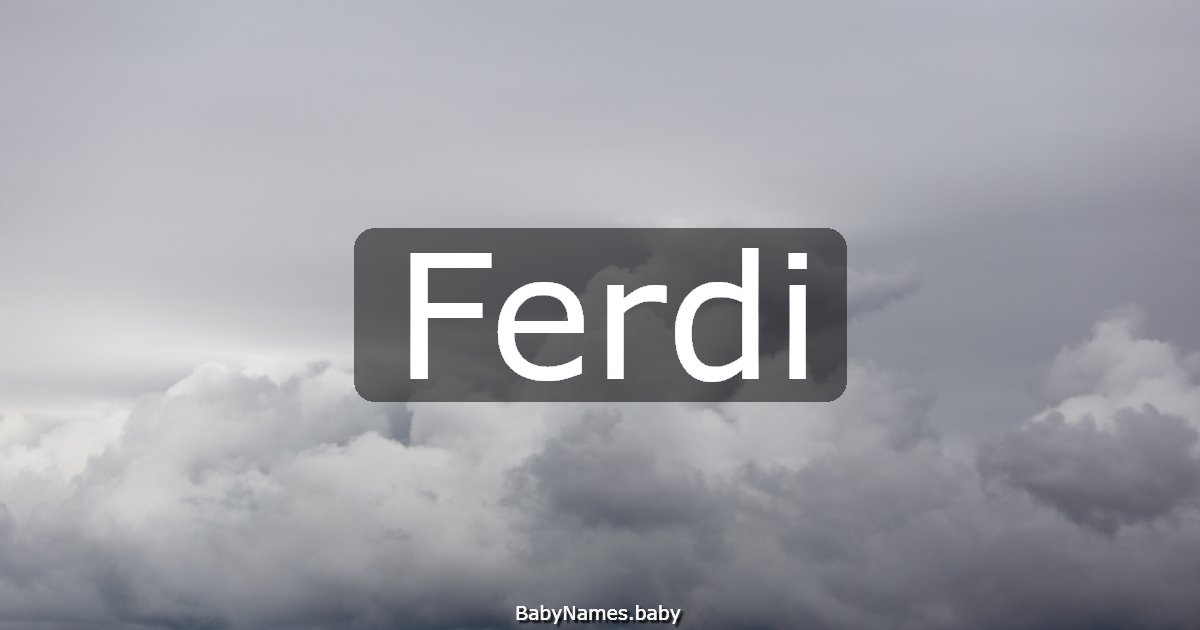 Ferdi