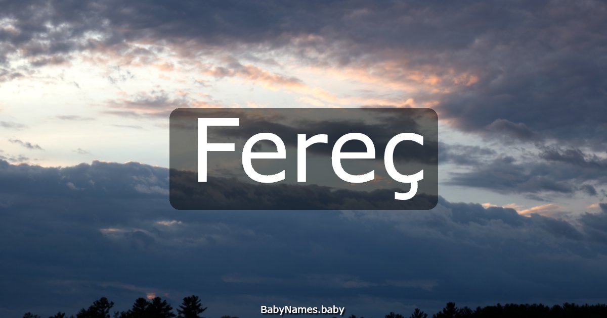 Fereç
