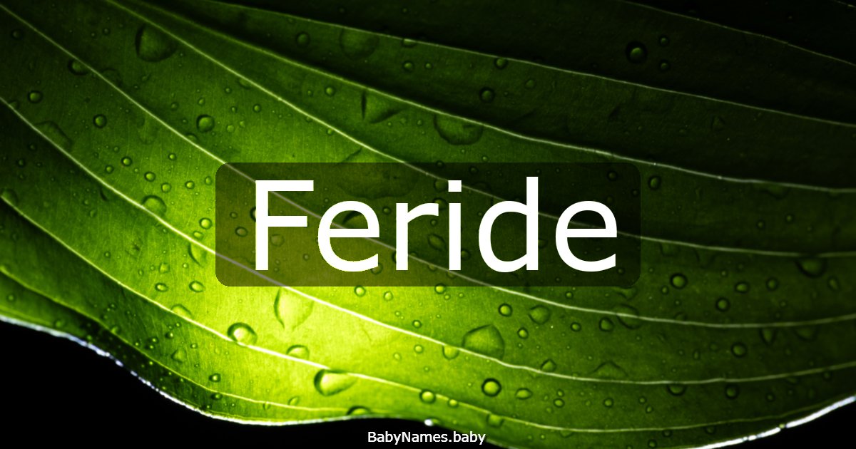 Feride