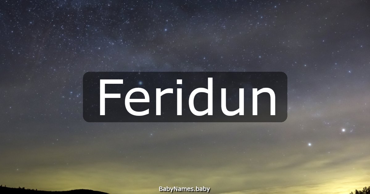 Feridun