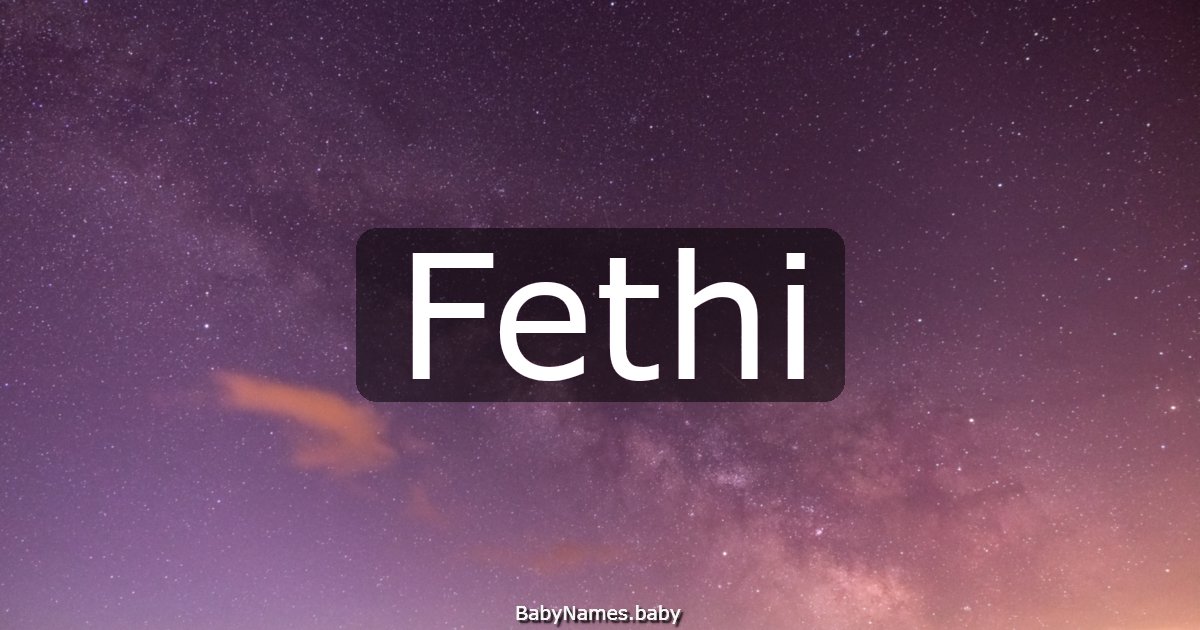 Fethi