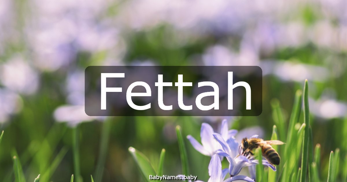 Fettah