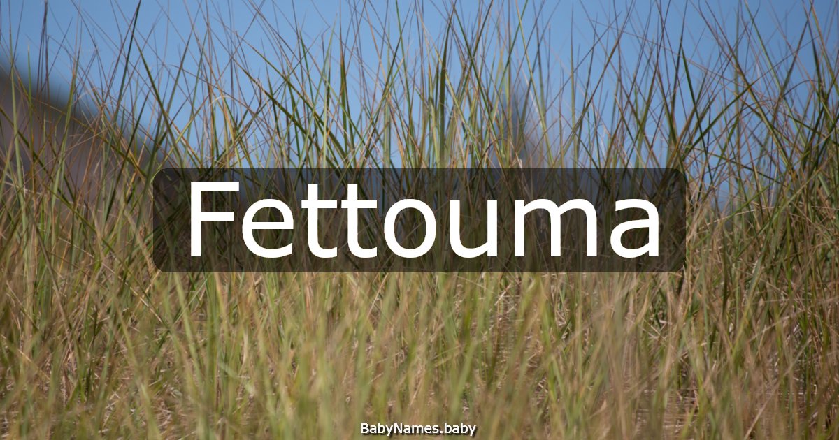 Fettouma