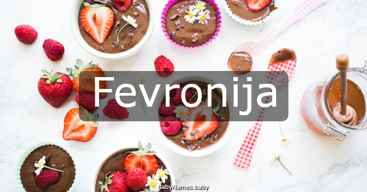 Fevronija