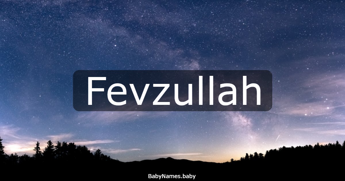 Fevzullah