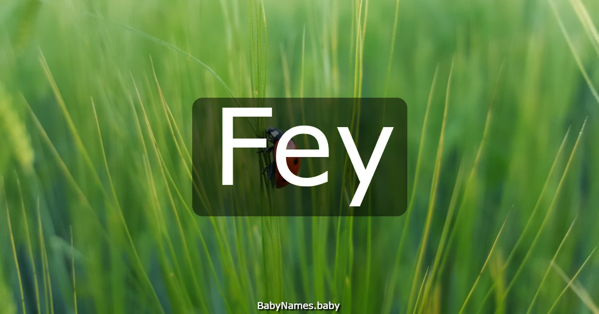 Fey