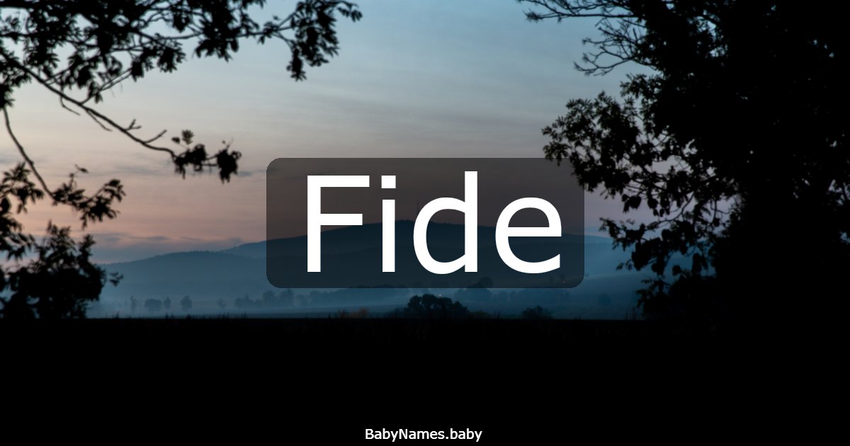 Fide
