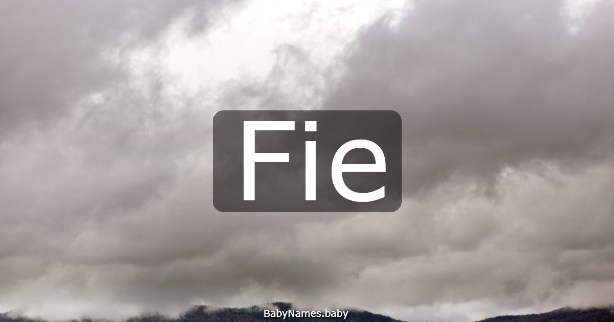 Fie