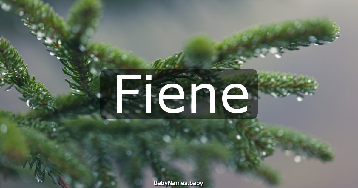 Fiene