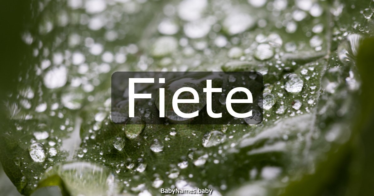 Fiete