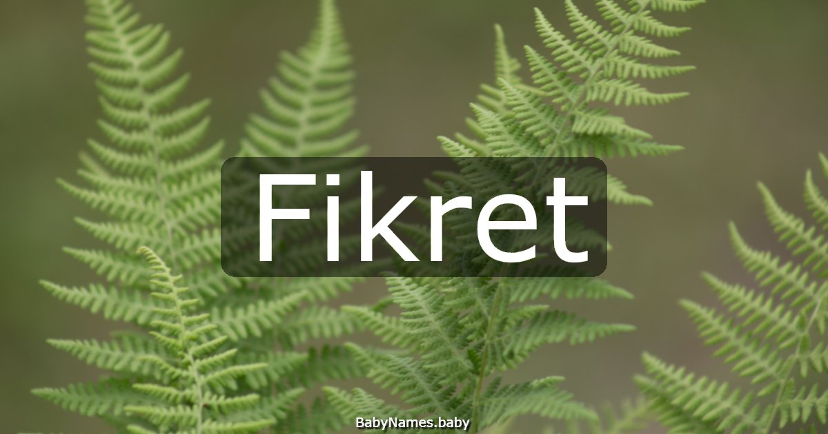 Fikret